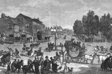 The junction circa 1800