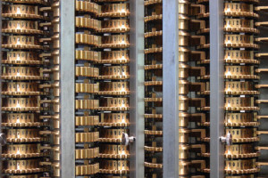 Replica of Charles Babbage's difference engine