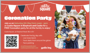 Coronation Party in Castle Square