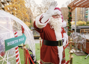 Father Christmas in Castle Square